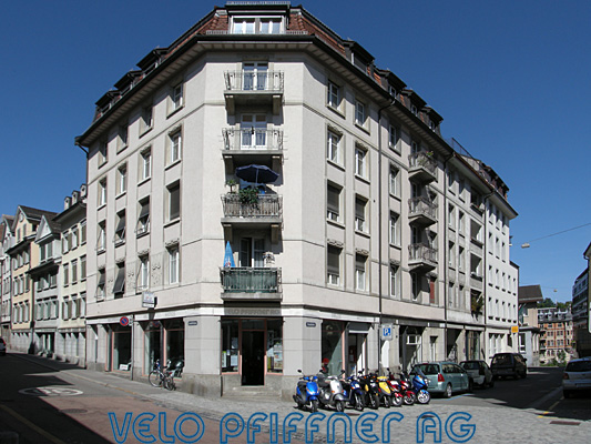 Firmensitz der Velo Pfiffner AG
